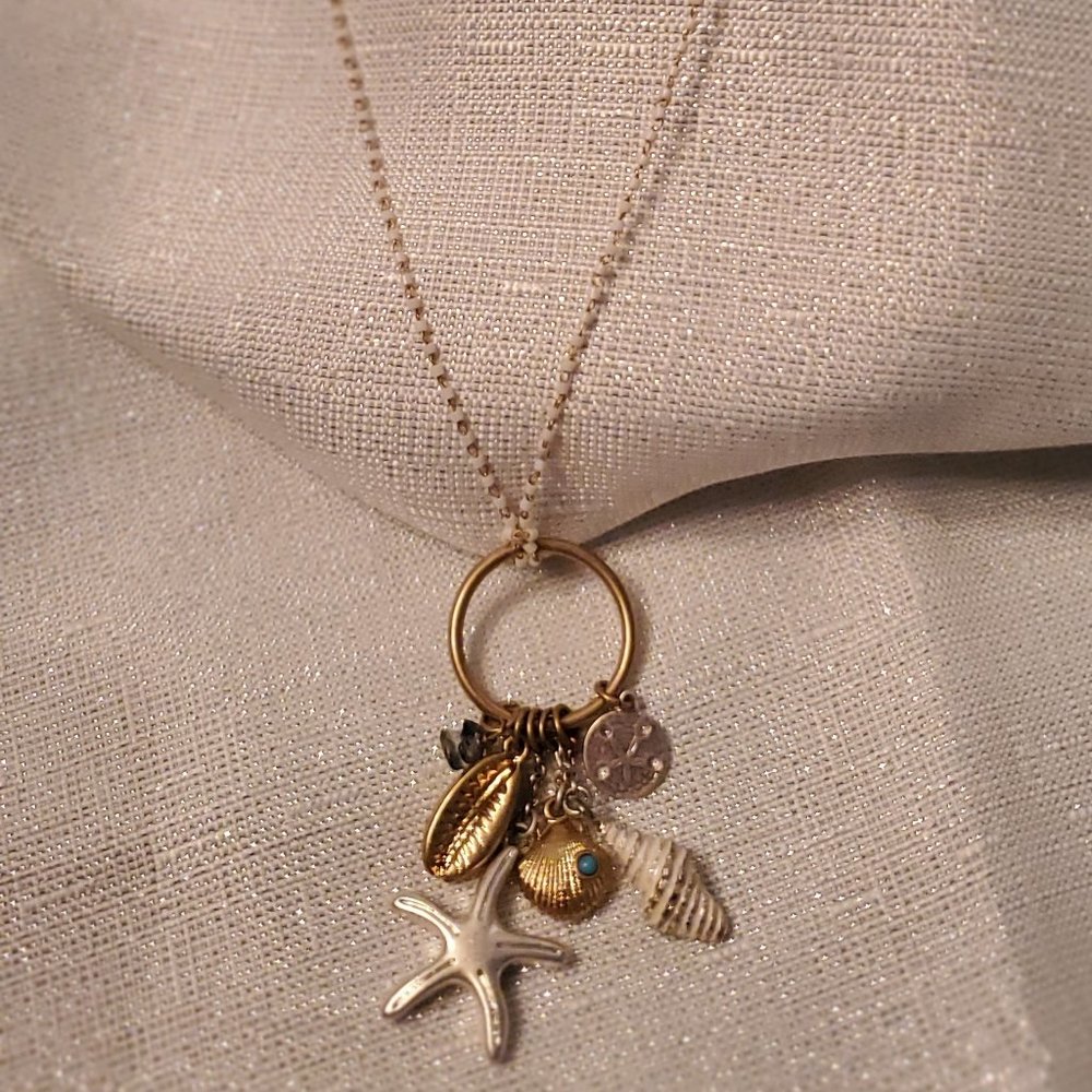 J Jill Seashell Necklace